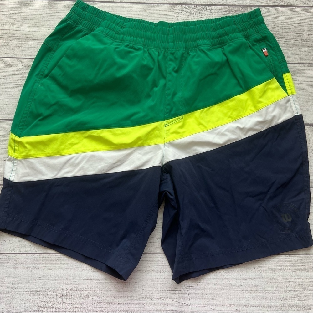 Wilson Sporting Goods Men’s Athletic Shorts Multicolored Size Small